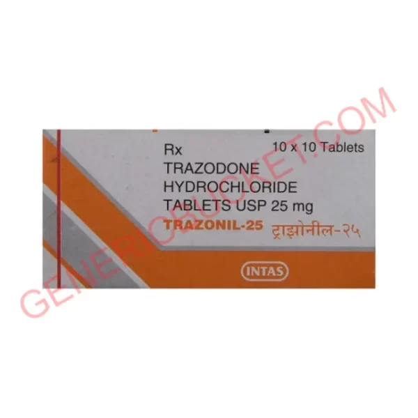 TRAZONIL 25 TAB