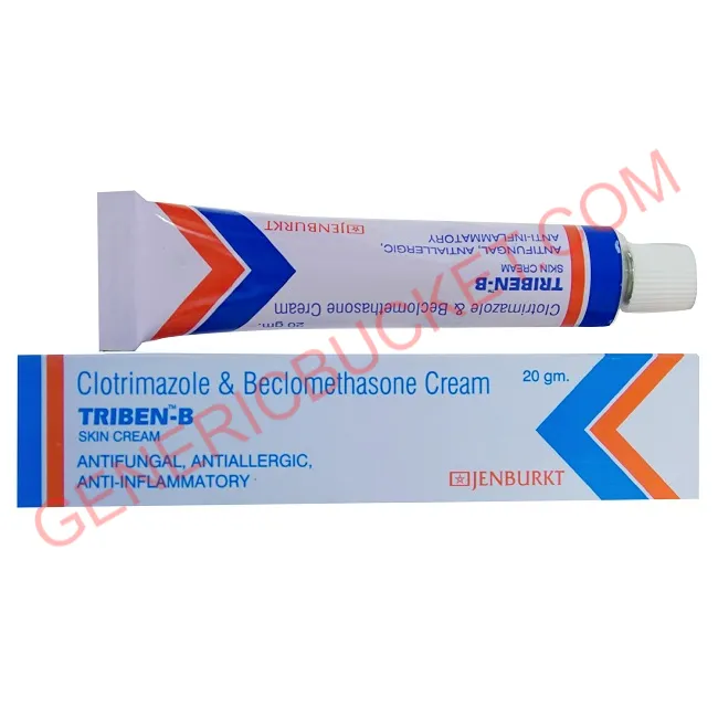 Triben B Cream | Beclometasone /Clotrimazole (1% w/v) | genericbucket