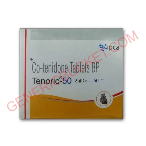 Tenoric-50-Atenolol-Chlorthalidone-Tablets-50mg