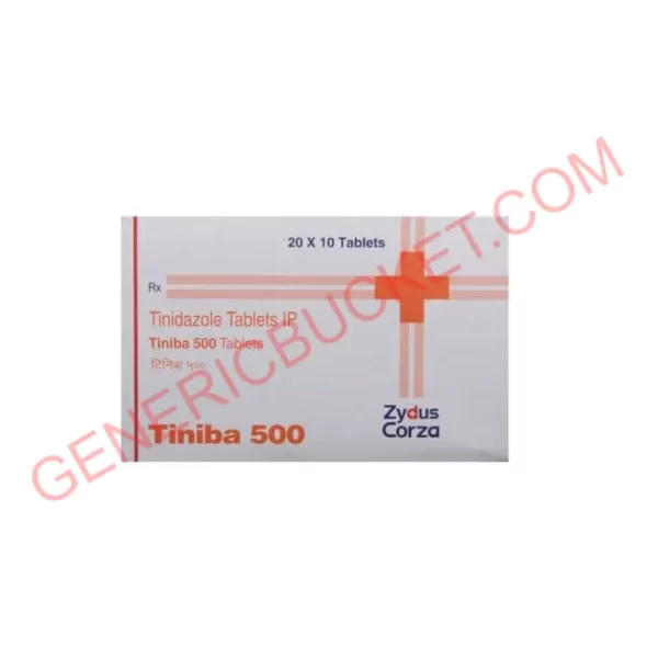 Tiniba-500-Tinidazole-Tablets