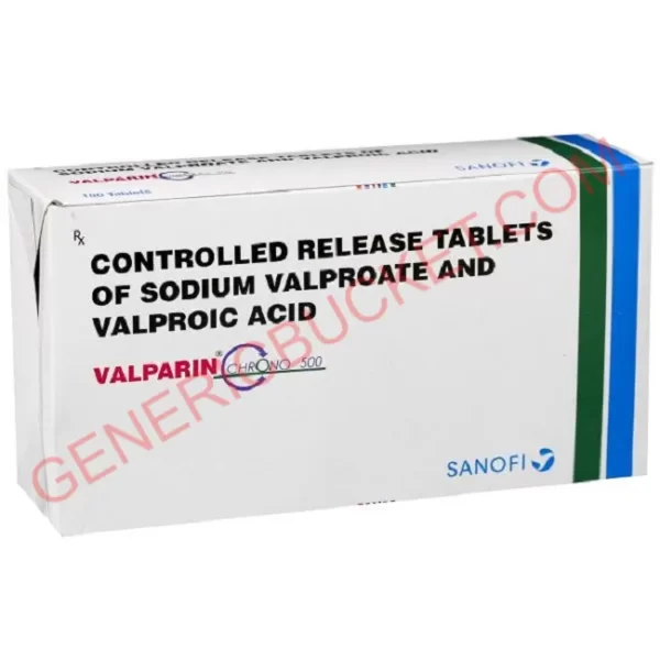 VALPARIN CHRONO 500 500MG TABLET 10