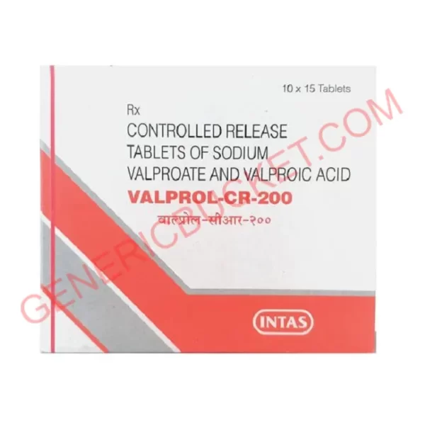 VALPROL CR 200MG TABLET 15S