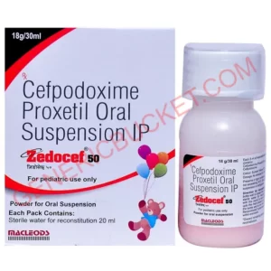 ZEDOCEF 50 MG SYRUP 30 ML