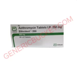 ZITHROLECT 250MG TABLET 6'S