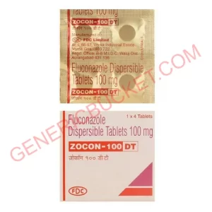 ZOCON 100 MG TABLET DT 4