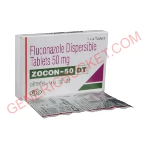 ZOCON 50 MG TABLET DT 4