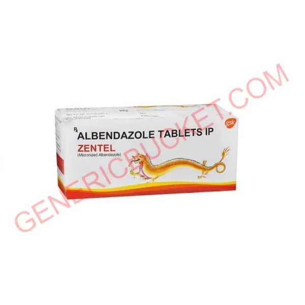 Zentel-Albendazole-Tablets- 400mg
