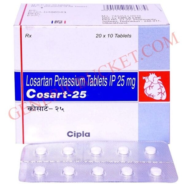 COSART 25MG TAB