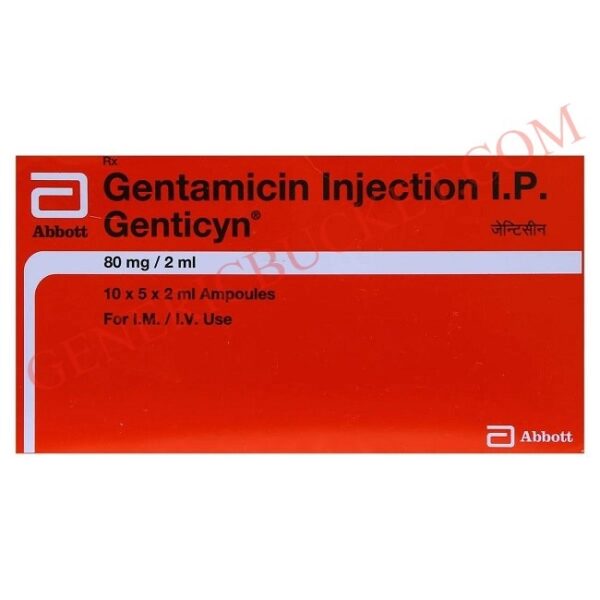 GENTICYN INJ 80MG