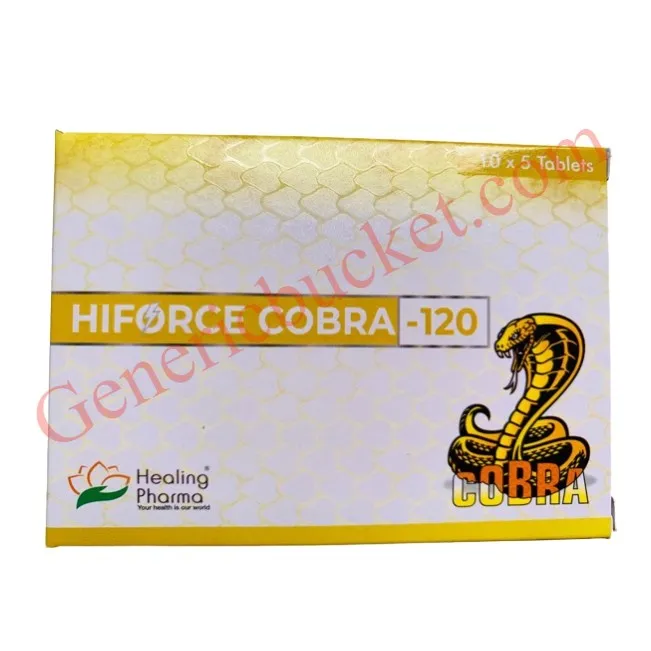 Hiforce Cobra 120, Sildenafil Citrate 120mg