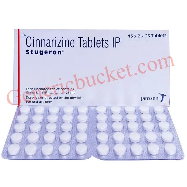 Stugeron 25 mg Tablet (1)-ink Stugeron 25 mg Tablet