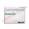 DULOT 30 MG CAPSULE 10