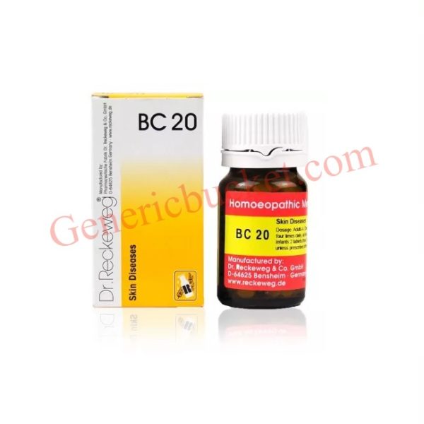 Dr Reckeweg BC 20 (Bio-Combination) Tablets
