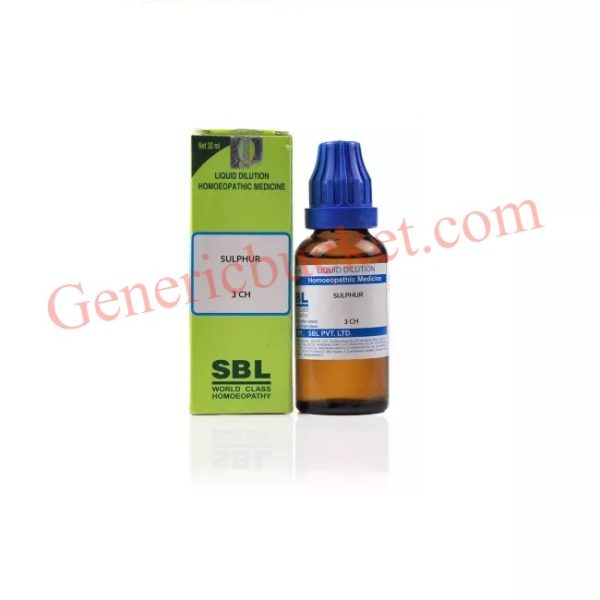 SBL Sulphur 3 CH (30ml)